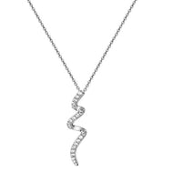 Squiggle Dubai pendant + chain