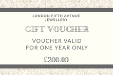 Load image into Gallery viewer, Gift Card - London Fifth Avenue jewellery  
