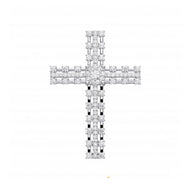 Valentin silver cross pendant