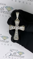 Melo silver Cross pendant