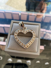 Load image into Gallery viewer, Silver heart pendant

