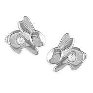 Rabbit stud earring