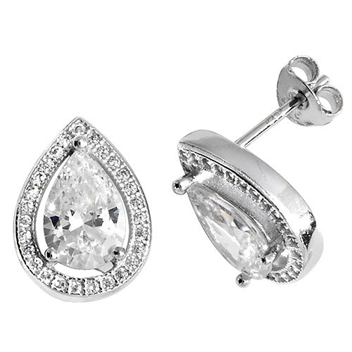 Pear drop earrings - London Fifth Avenue jewellery  