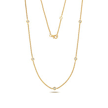 Load image into Gallery viewer, Diamond chain necklace
