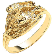 Child’s Gold Saddle Ring - London Fifth Avenue jewellery  
