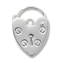 Load image into Gallery viewer, Heart padlock charm/Pendant bracelet replacement lock
