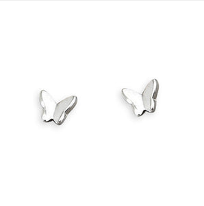 Baby butterfly stud earring
