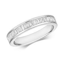 Load image into Gallery viewer, Channel set diamond eternity band 18ct
