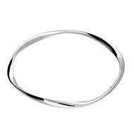 Soft twist plain slave bangle