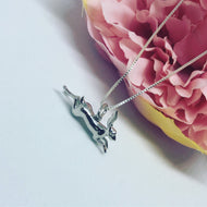 Catch the Hare Pendant - London Fifth Avenue jewellery  