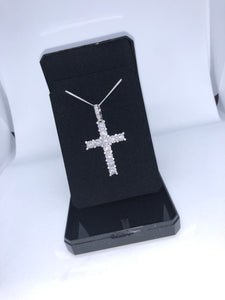 Camilla cross necklace - London Fifth Avenue jewellery  