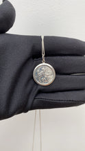 Load image into Gallery viewer, Silver double sided St Christopher
