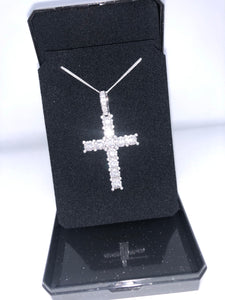 Camilla cross necklace - London Fifth Avenue jewellery  