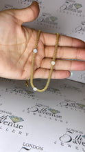 Load image into Gallery viewer, “Fope” style necklace cz stones
