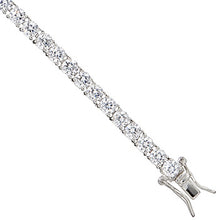 Load image into Gallery viewer, Child’s 6 inch tennis bracelet - London Fifth Avenue jewellery  
