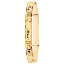 Load image into Gallery viewer, Womans / Older girls gold expandable bangles
