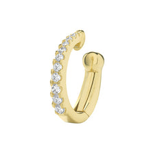 Load image into Gallery viewer, 9CT YEL GOLD CZ EAR CARTILAGE CUFF
