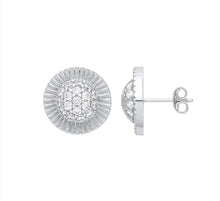 Load image into Gallery viewer, Rolex style stud earrings 3 sizes

