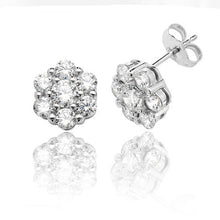 Load image into Gallery viewer, Flower stud earrings - London Fifth Avenue jewellery  
