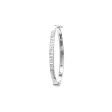 Load image into Gallery viewer, Yellow/White Gold CZ baby bangle
