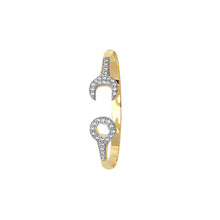 Load image into Gallery viewer, Child’s spanner bangle 9ct - London Fifth Avenue jewellery  
