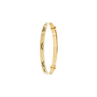 Expanding baby bangle gold 9ct