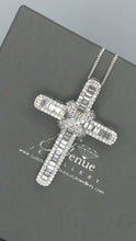 Load image into Gallery viewer, Iconic silver cross pendant
