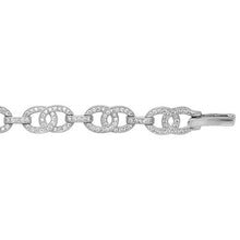 Load image into Gallery viewer, Double CC woman’s Bracelet silver
