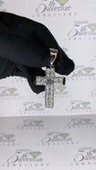 Chunky cross pendant